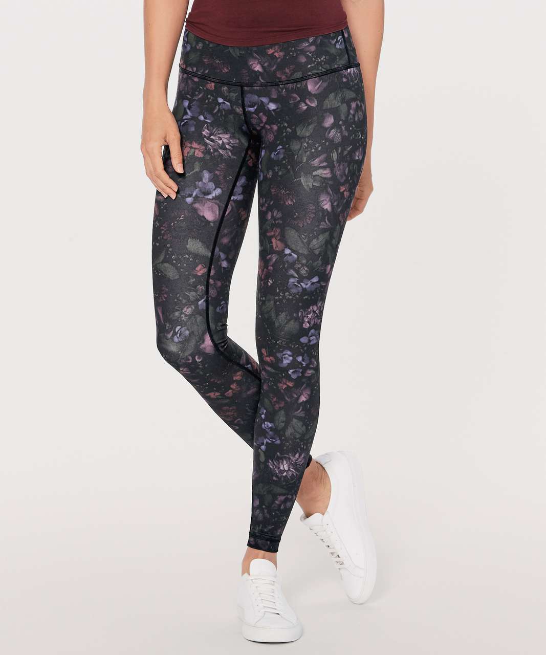 Lululemon Wunder Under Low-Rise Tight ( Full-On Luxtreme 28") - Frozen Flourish Multi