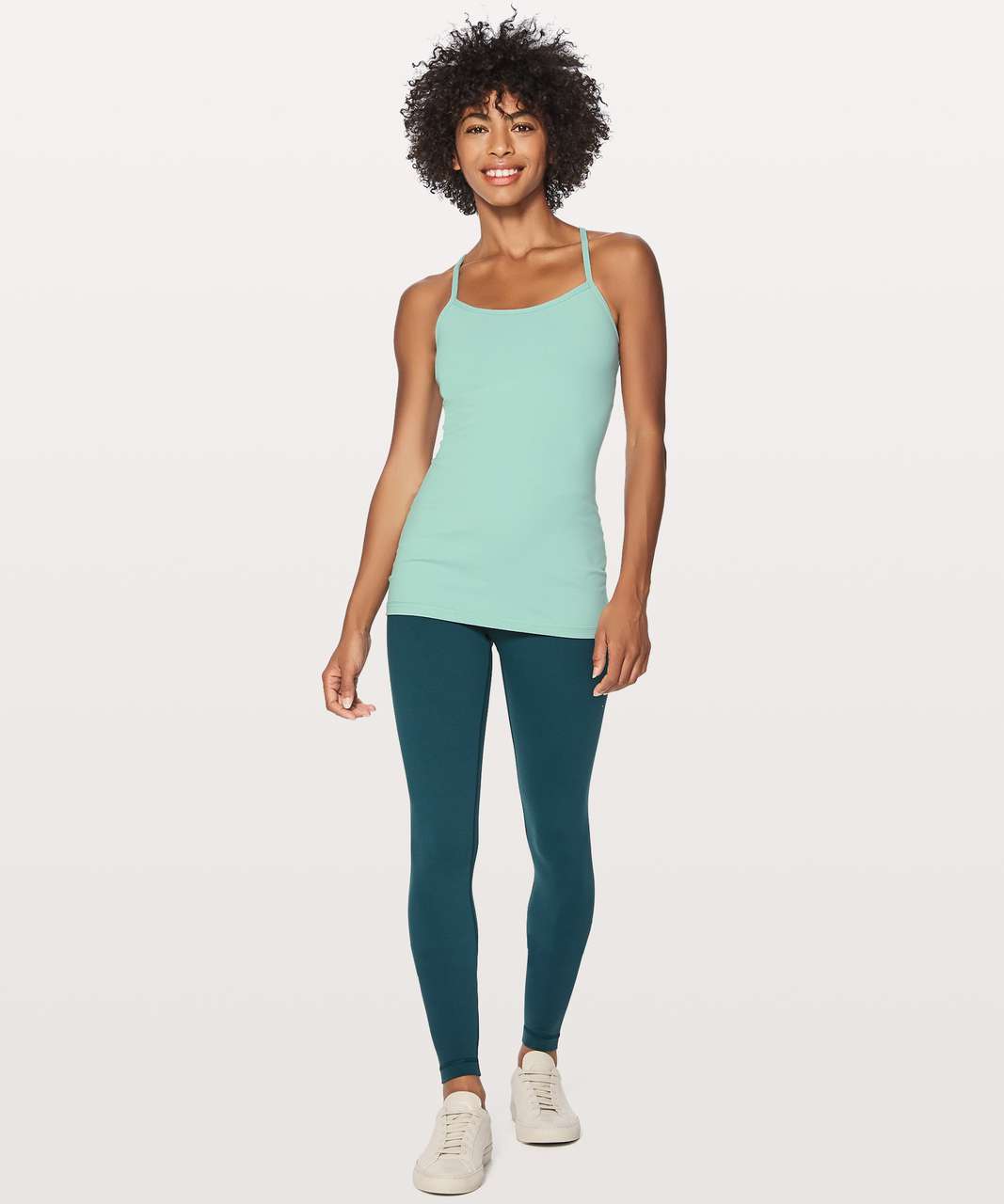 Lululemon Power Y Tank *Luon - Sea Water