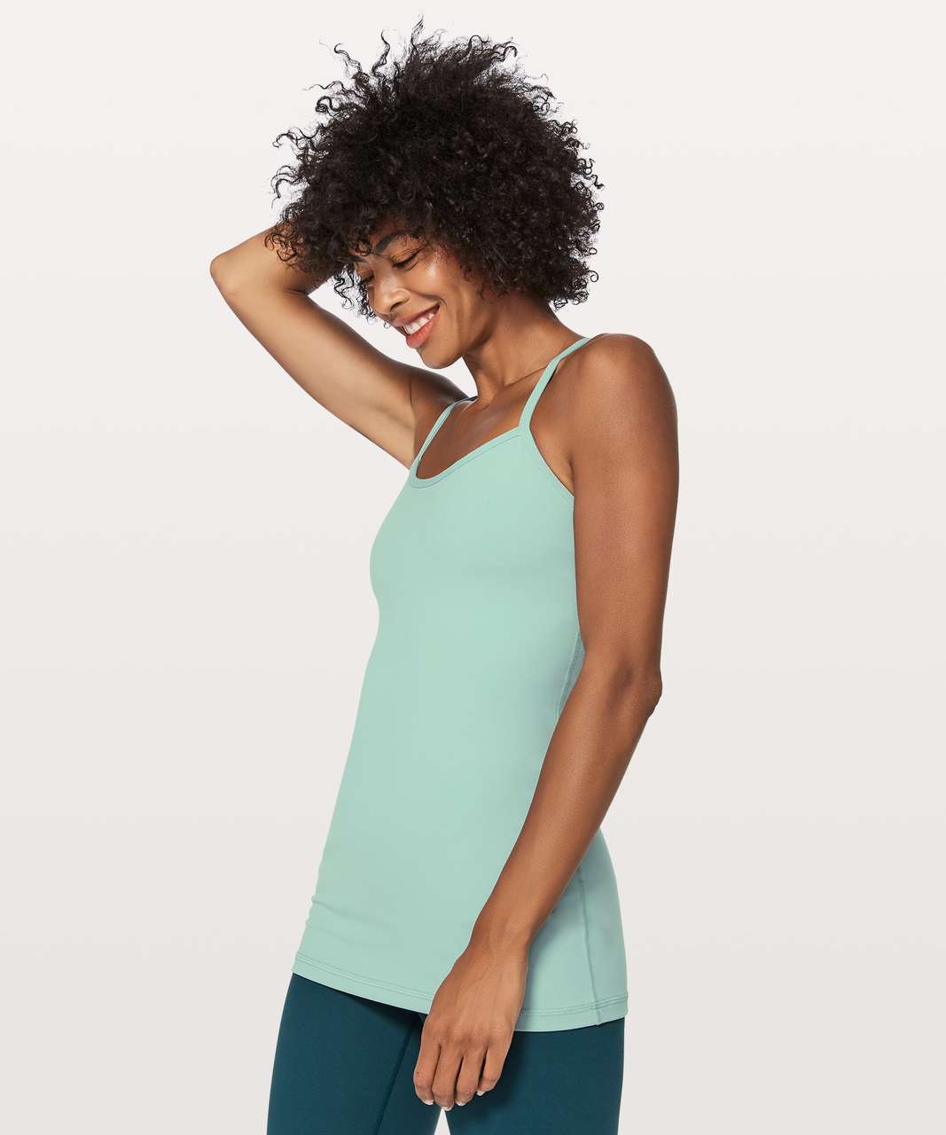 Lululemon Power Y Tank *Luon - Sea Water - lulu fanatics