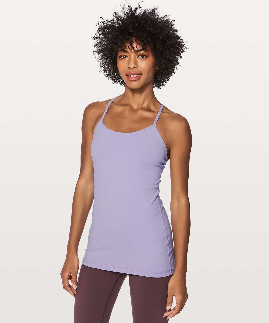 purple lululemon tank