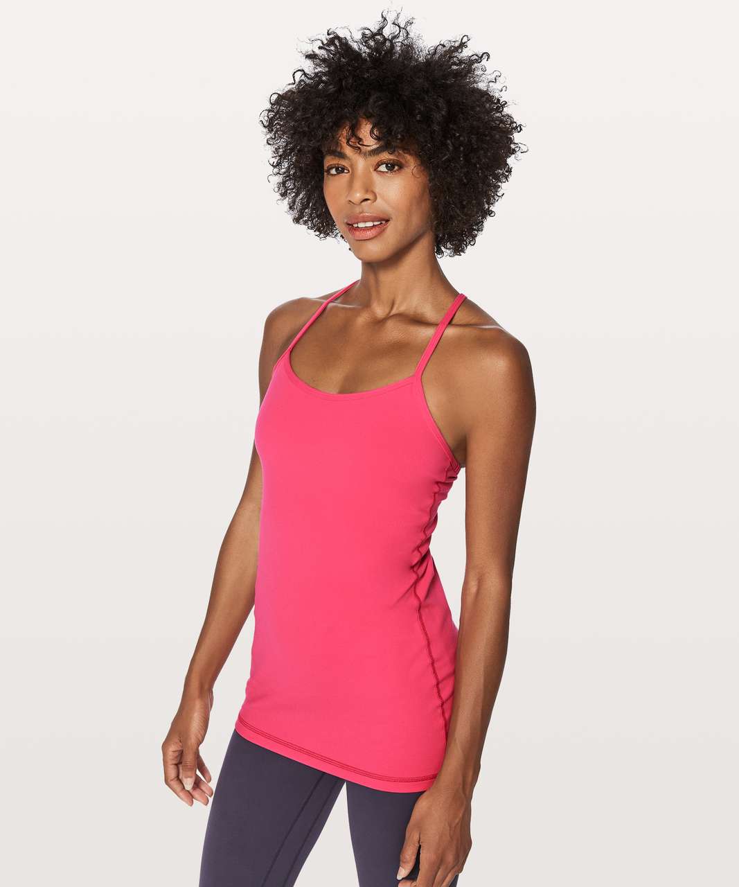 Lululemon Power Y Tank *Luon - Black - lulu fanatics