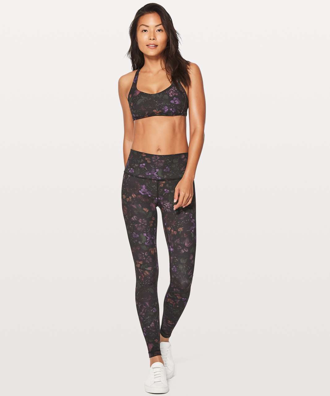 Lululemon Free To Be Zen Bra - Frozen Flourish Multi - lulu fanatics