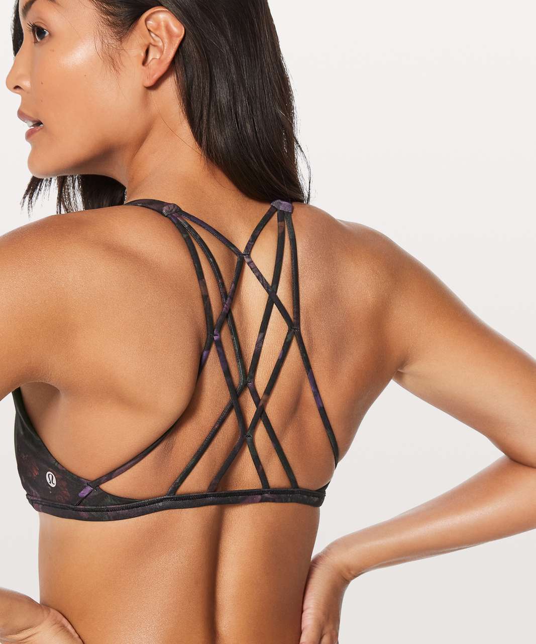 Lululemon Free To Be Zen Bra - Frozen Flourish Multi - lulu fanatics