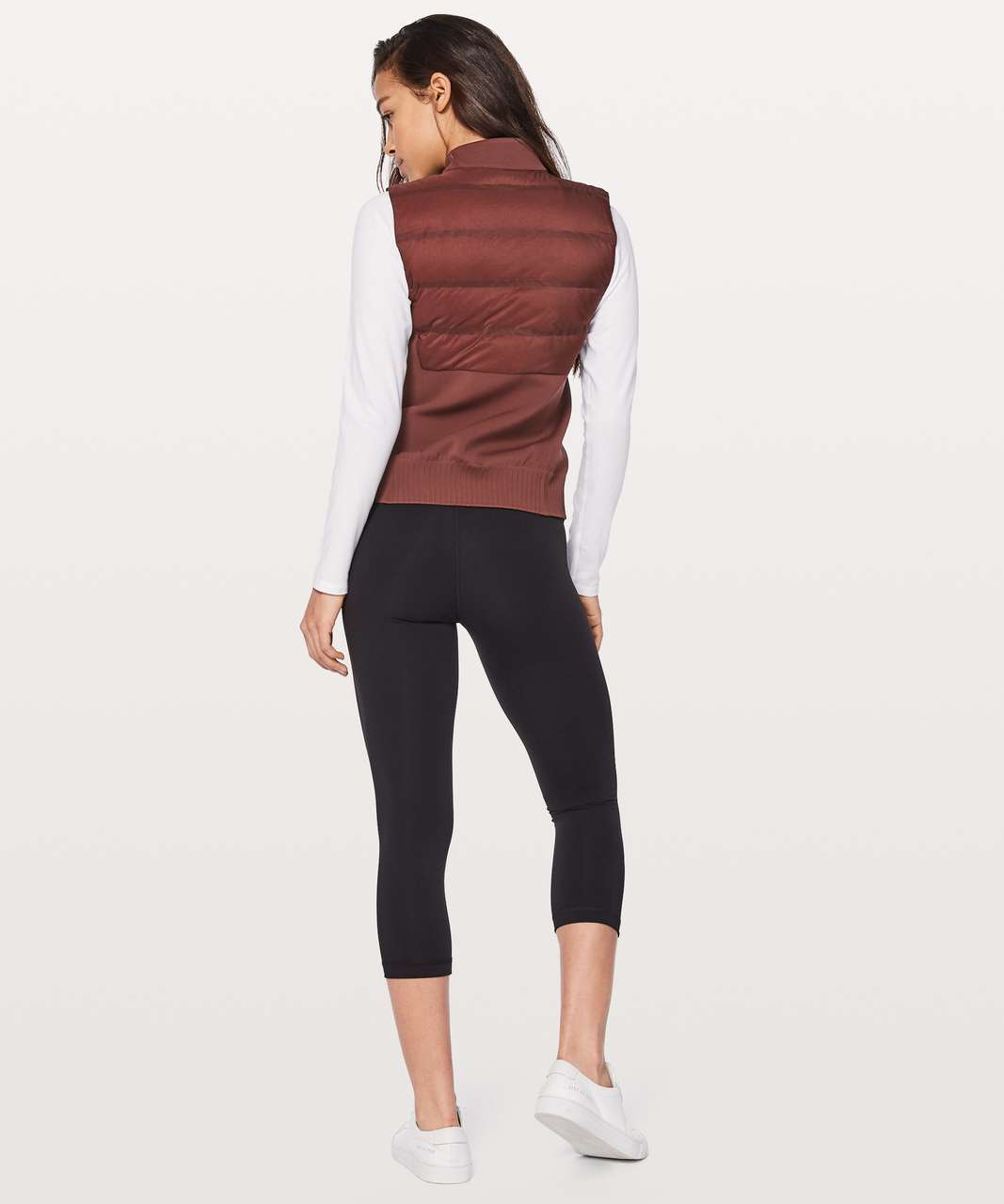 Lululemon Down & Around Vest - Dark Cedar