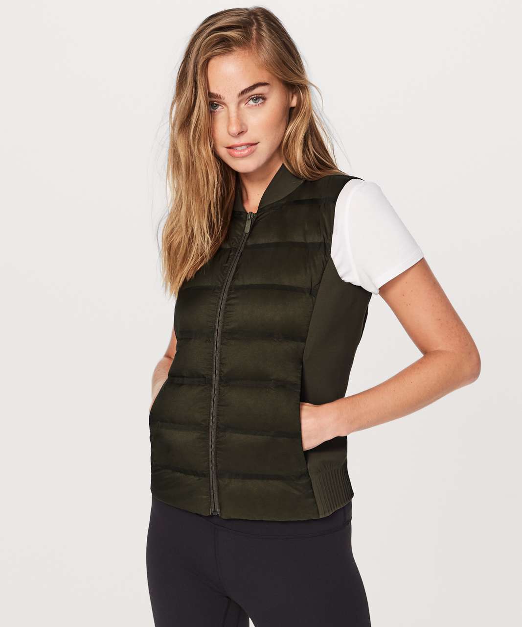 down and around vest lululemon