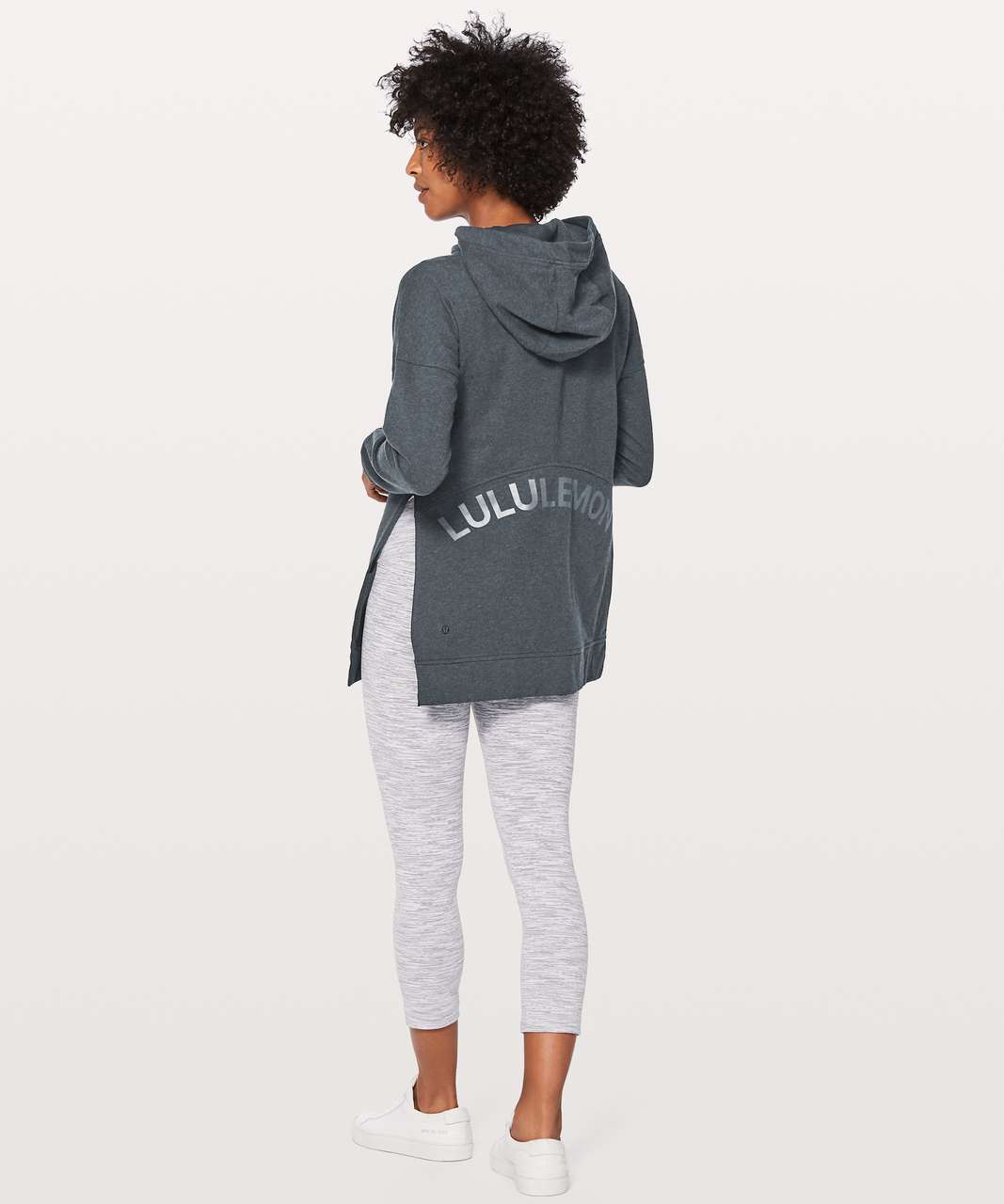 Lululemon Cut Above Hoodie (Expression) - Heathered Naval Blue