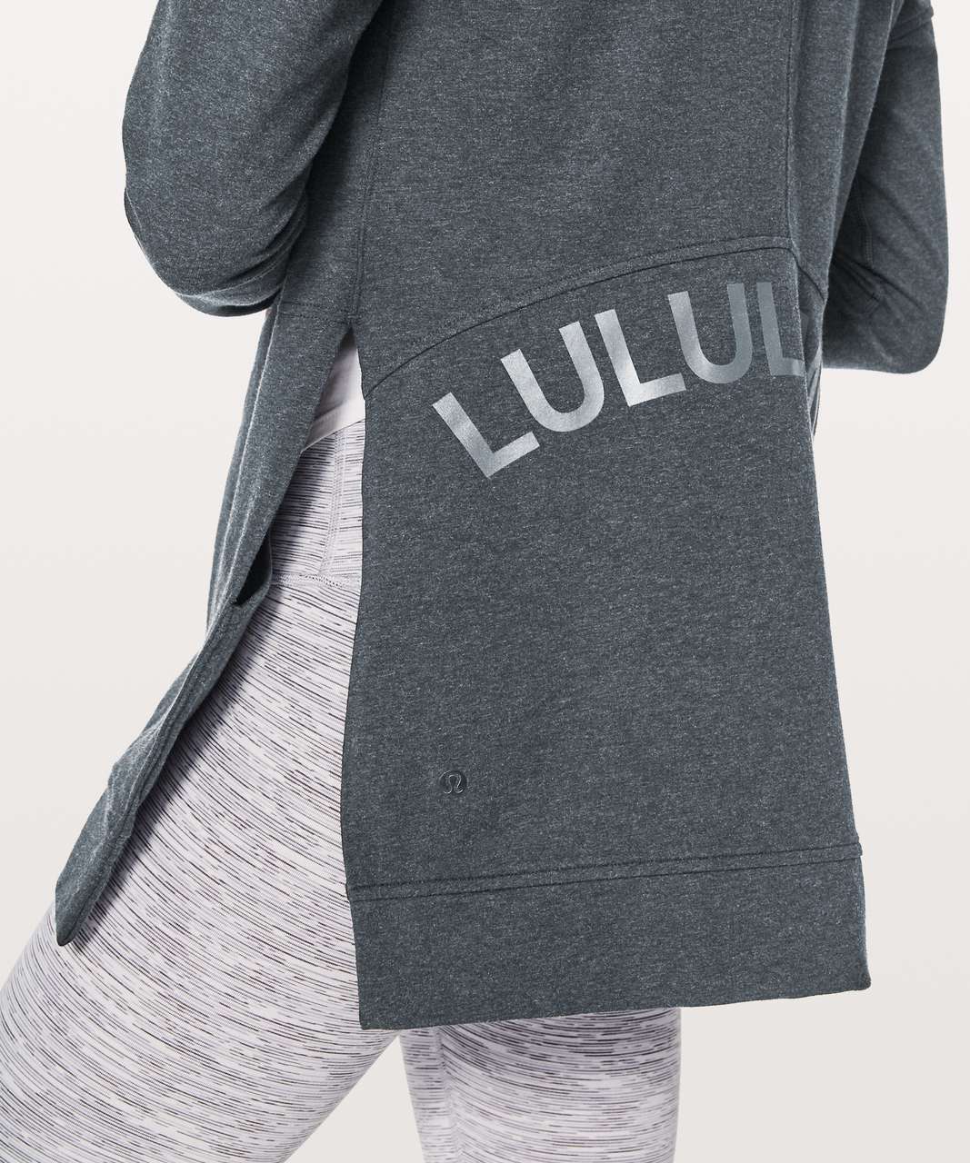 NWT Lululemon Top Cut Above Pullover Cropped Hoodie Sweatshirt 4 blue navy  cute