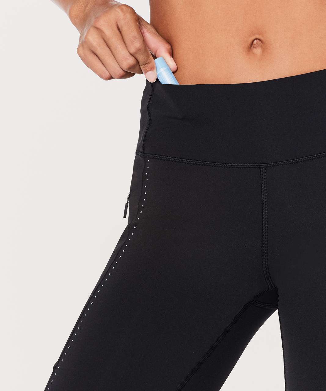 Leggings Lululemon Black size 4 US in Spandex - 35182367