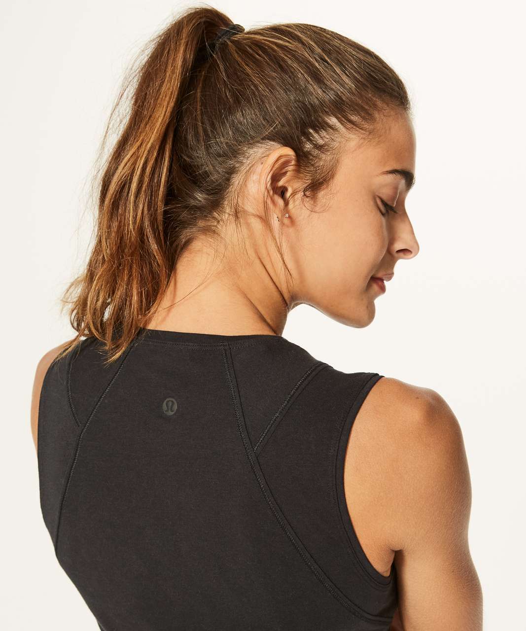 Lululemon Line Up Crop Tank - Black