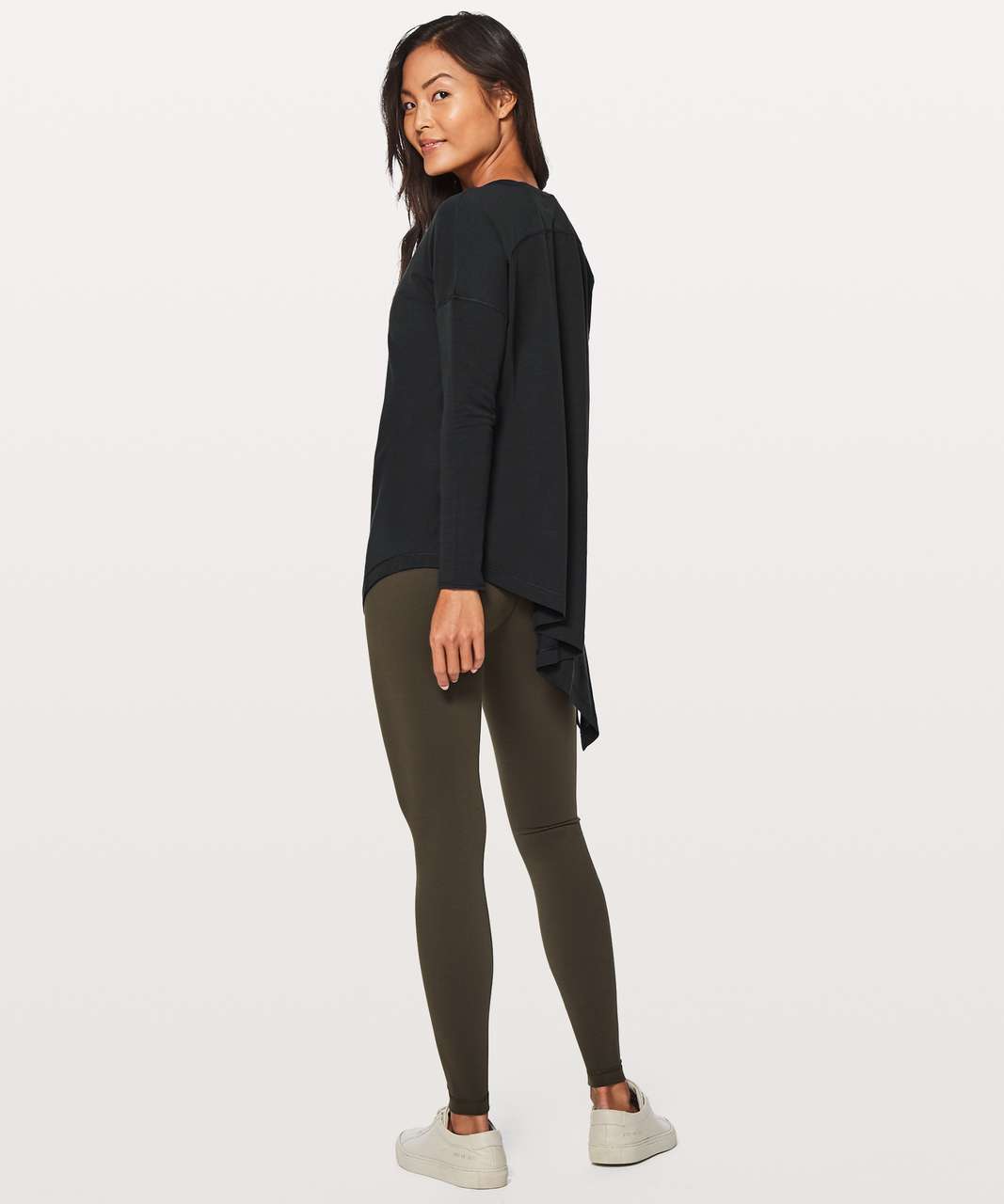 Lululemon To The Point Long Sleeve - Black - lulu fanatics