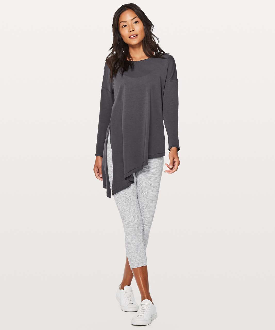 Lululemon To The Point Long Sleeve - Dark Shadow