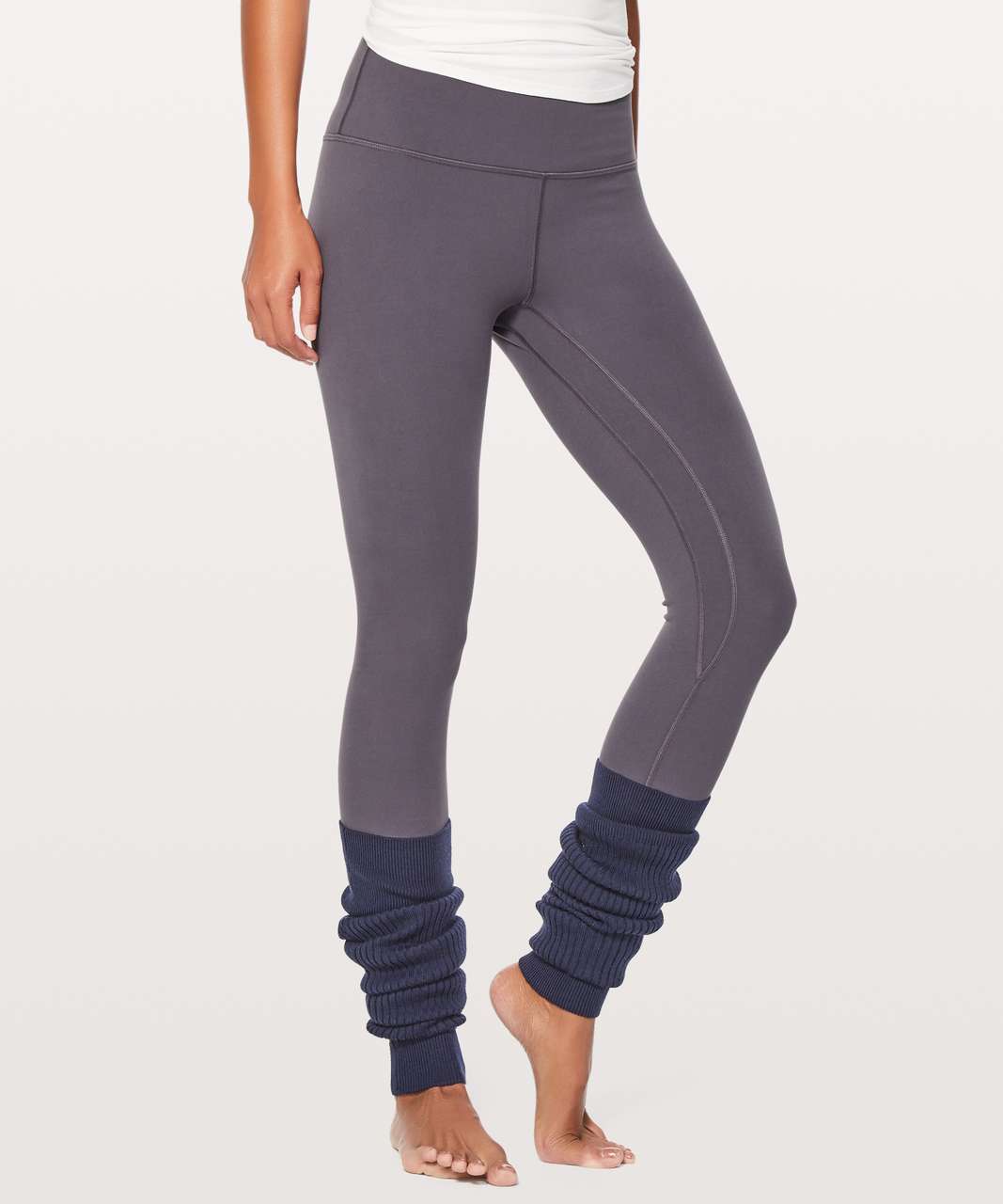 Lululemon Wool Be Cozy Leg Warmers - Midnight Navy