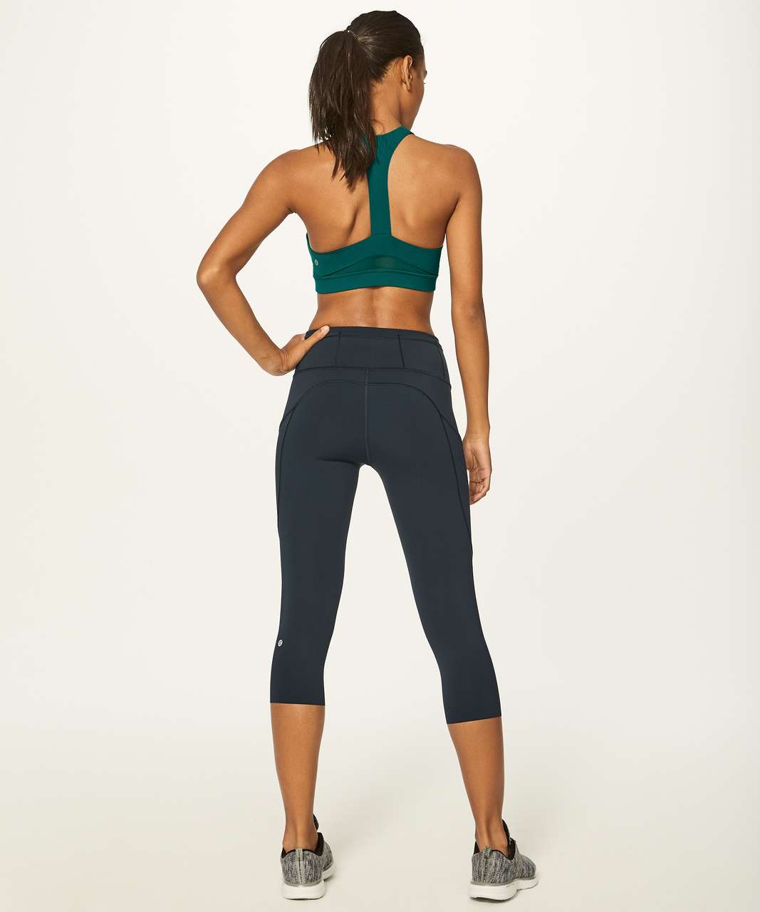 Lululemon Break Free Bra (Nulux) - Teal Green - lulu fanatics