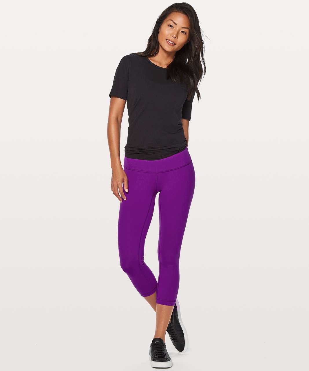 New Lululemon Wunder Under III Tight Pant Midnight Tulle MultiBlue Fullux  10 NWT