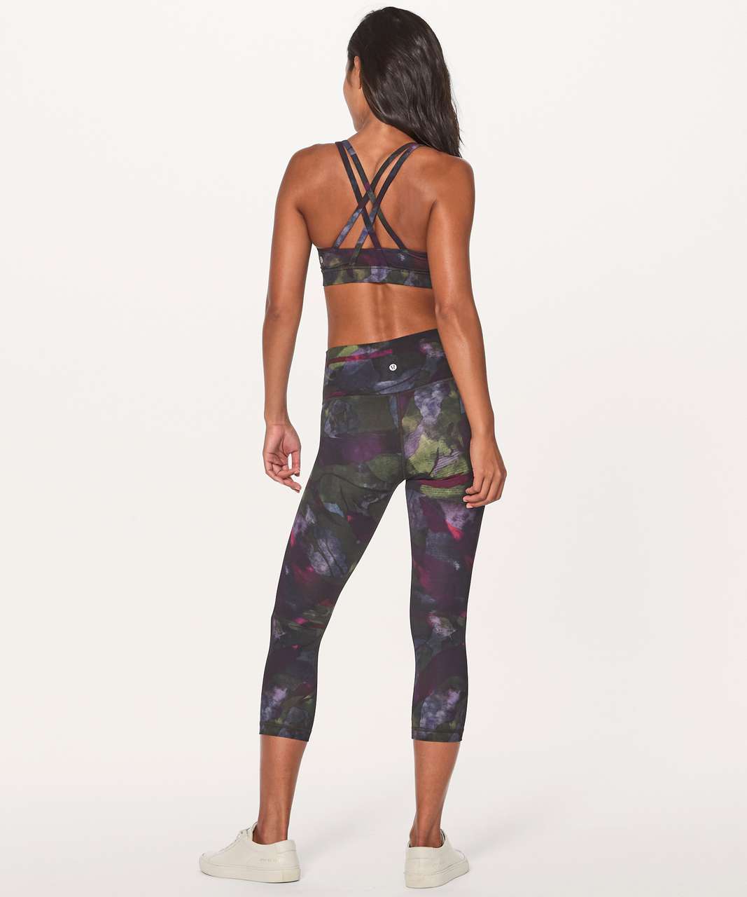 Lululemon Energy Bra - Aura Dark Chrome Multi