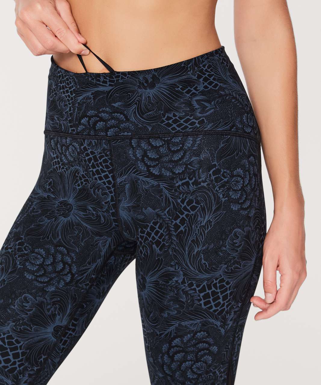 Lululemon Train Times 7/8 Pant *25" - Nouveau Mach Blue Black