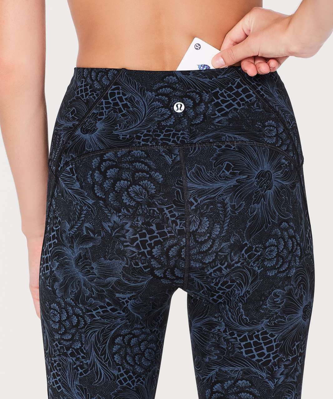 Lululemon Train Times 7/8 Pant *25 - Nouveau Mach Blue Black