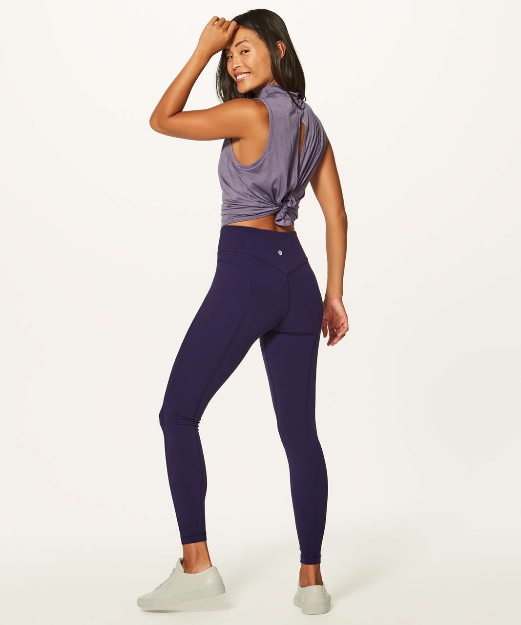 Lululemon Pushing Limits 7/8 Tight (Nulu 25) - Melanite - lulu