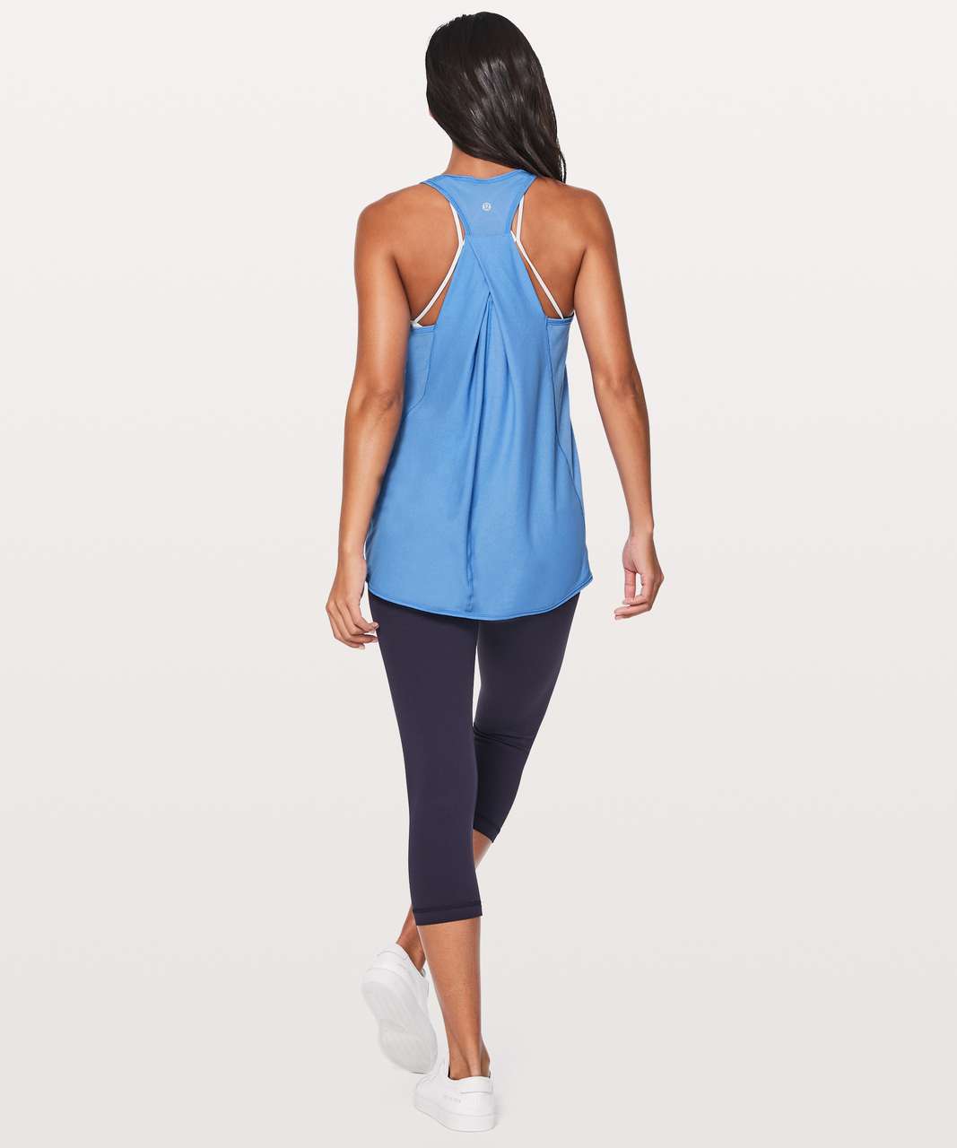 Lululemon Essential Tank - Heathered Pool Party