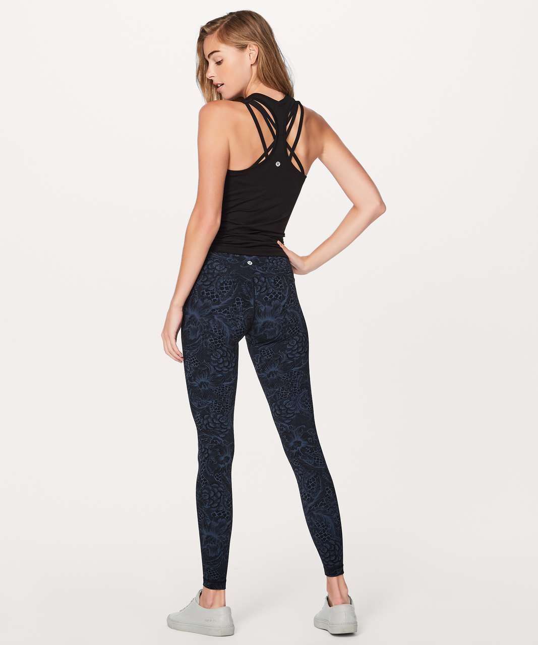 Lululemon Wunder Under Low-Rise Tight *Full-On Luxtreme 28 - Nouveau Mach  Blue Black - lulu fanatics