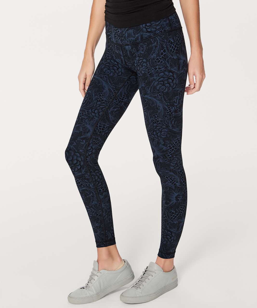 Lululemon Wunder Under Low-Rise Tight *Full-On Luxtreme 28" - Nouveau Mach Blue Black