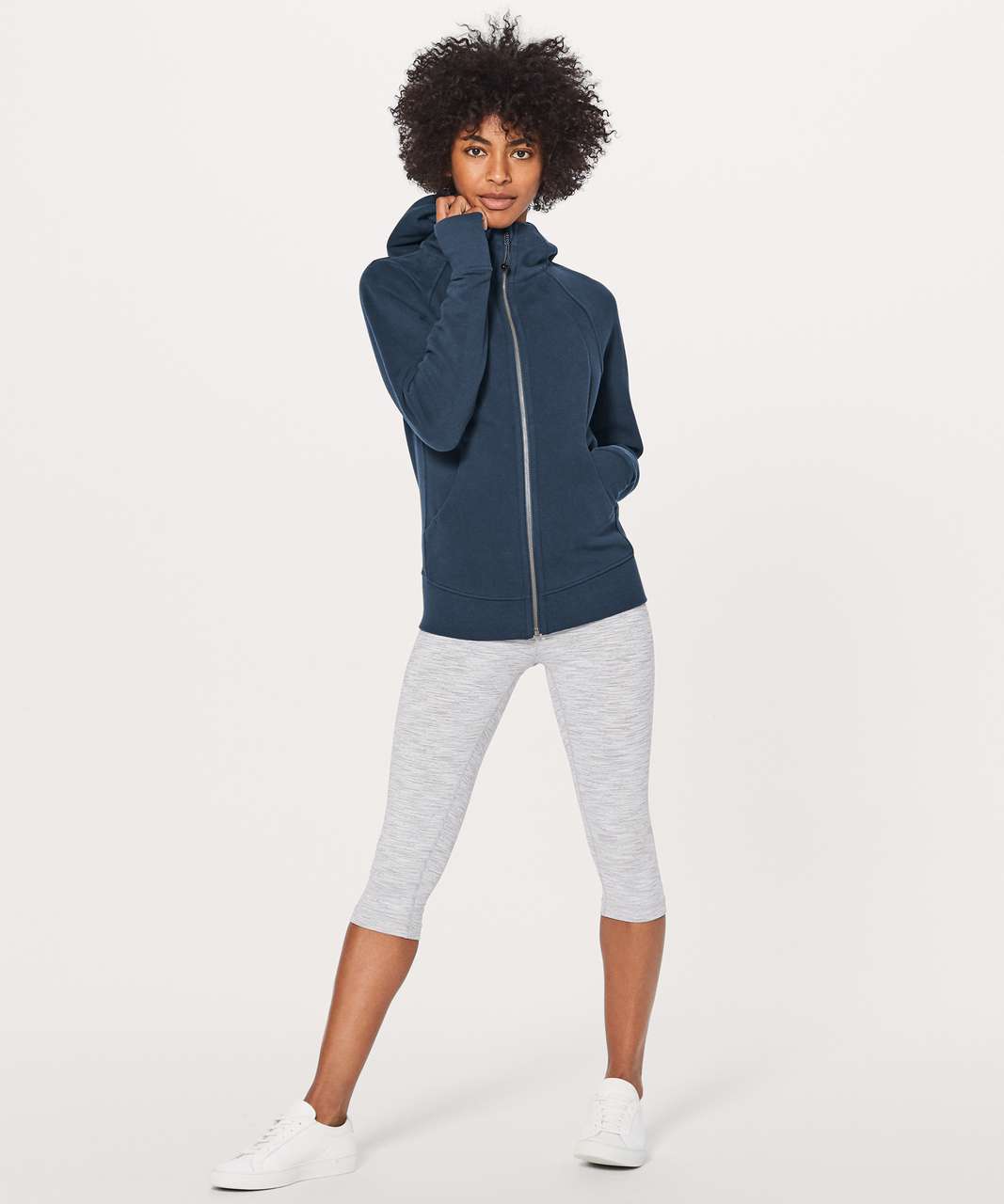 Lululemon Scuba Hoodie *Light Cotton Fleece - Mach Blue - lulu fanatics