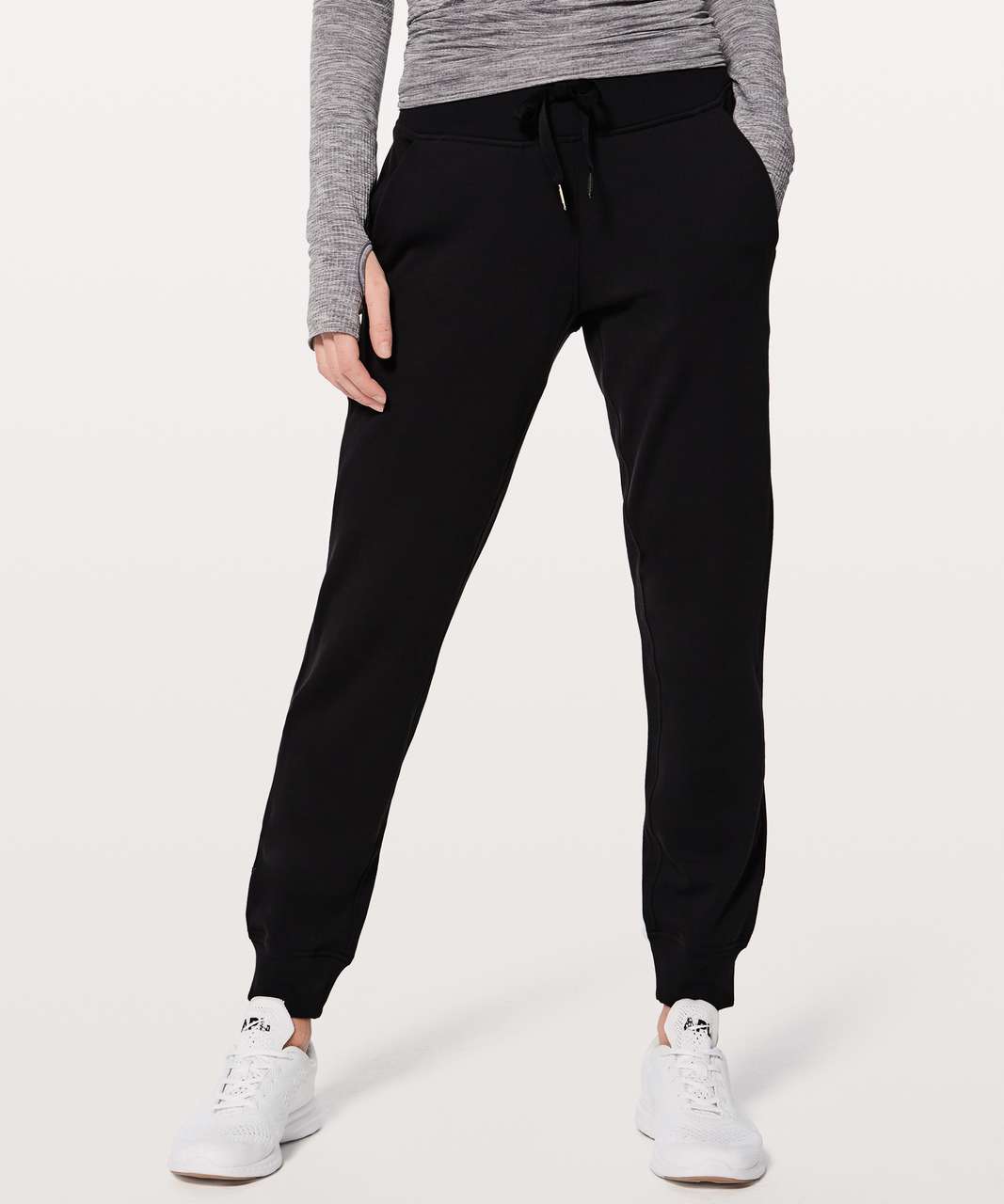 Lululemon Ready To Rulu Pant - Black / Black - lulu fanatics