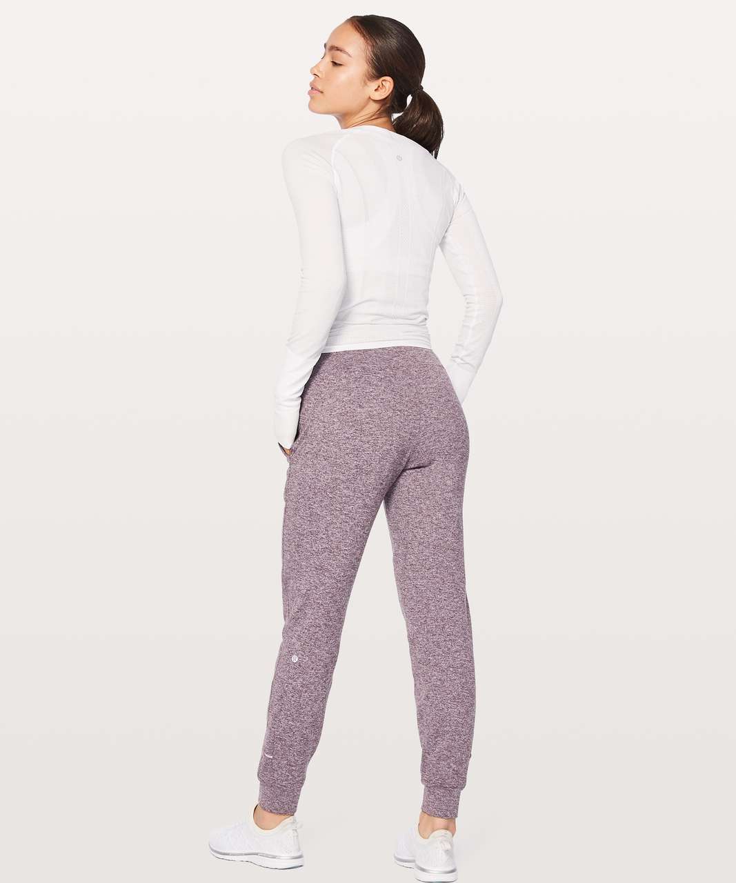 Lululemon Ready To Rulu Pant - Heathered Black Cherry / Black Cherry