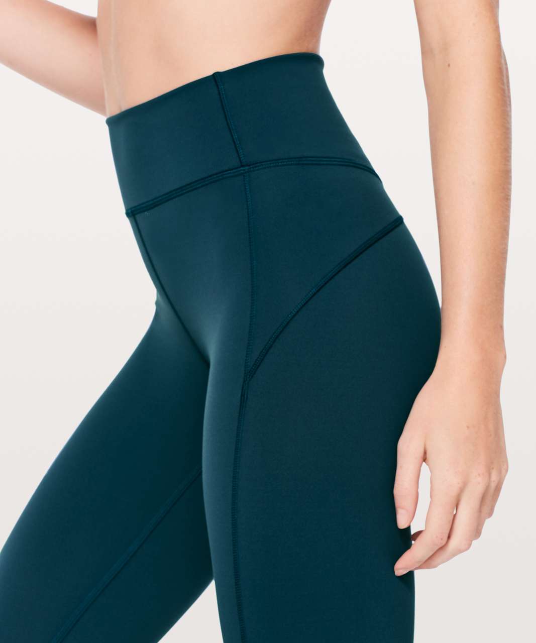 Lululemon In Movement 7/8 Tight *Everlux 25 Mineral Blue Leggings