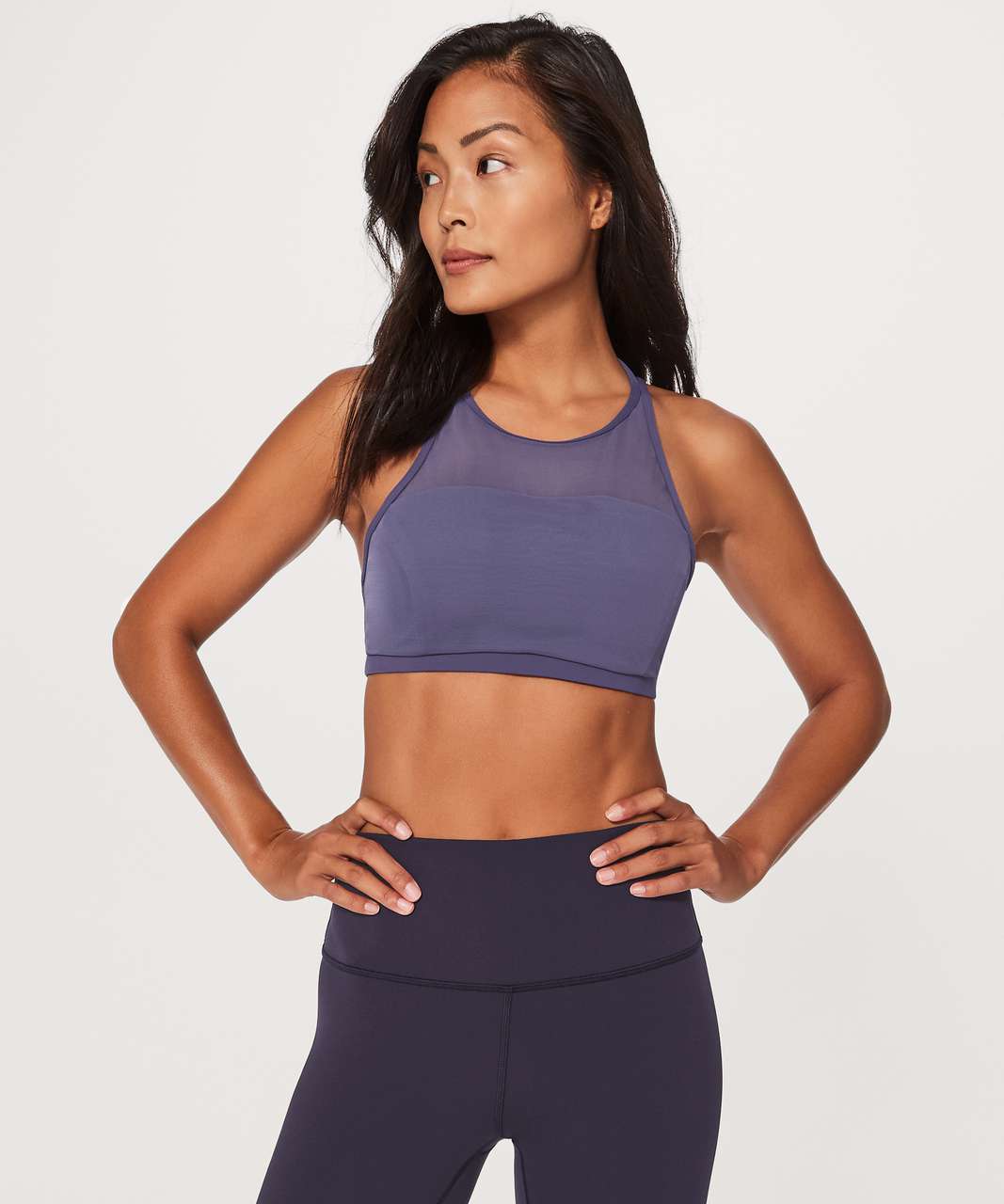 Lululemon Get Set Bra - Moody Blues