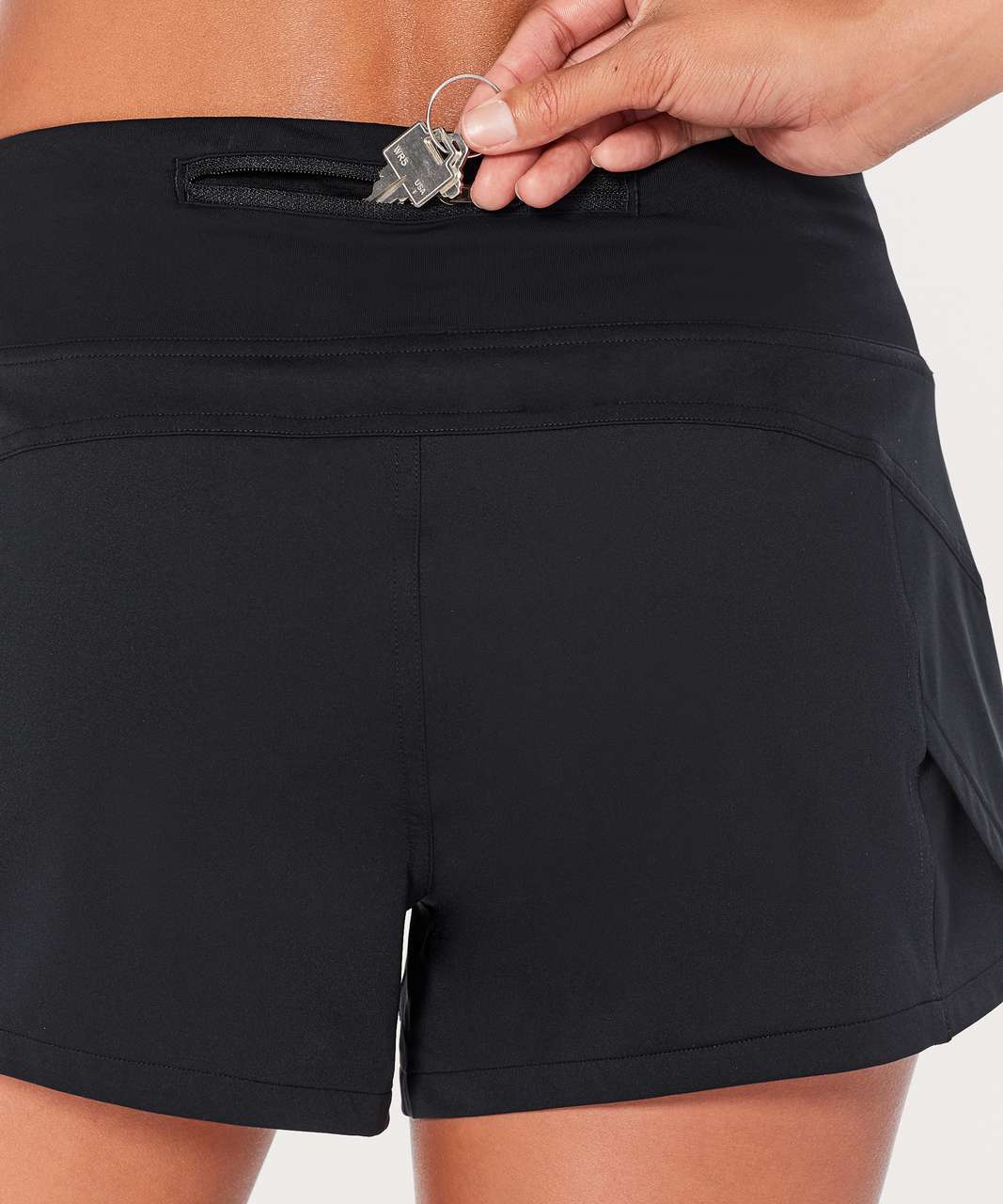 Lululemon Morning Miles Short (3") - Black