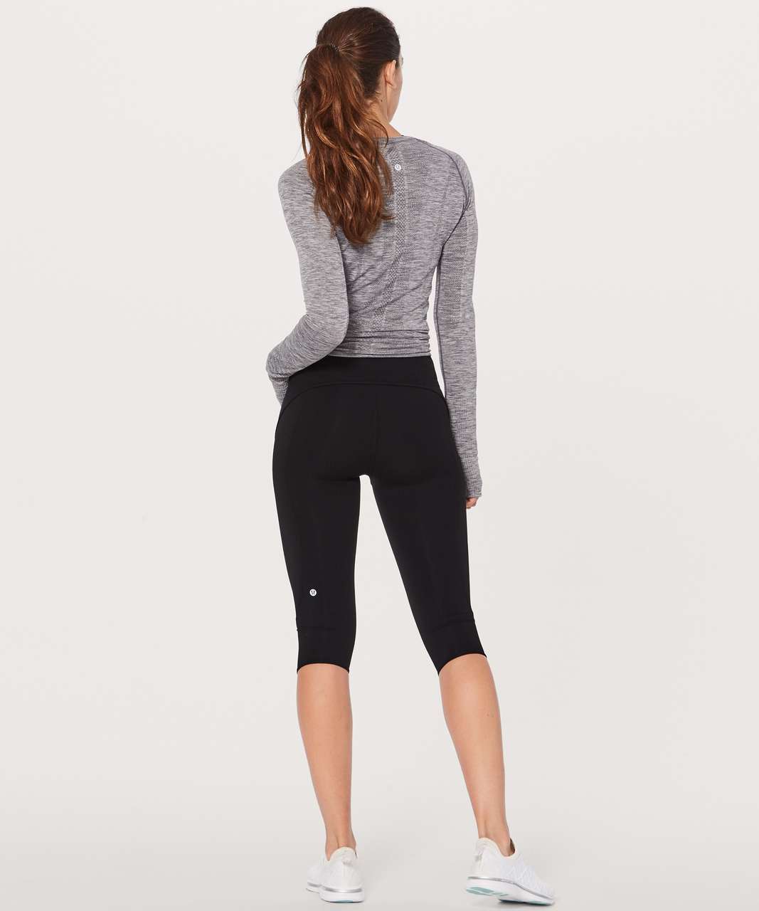 Lululemon Mind Over Miles Crop (17 ) - White - lulu fanatics