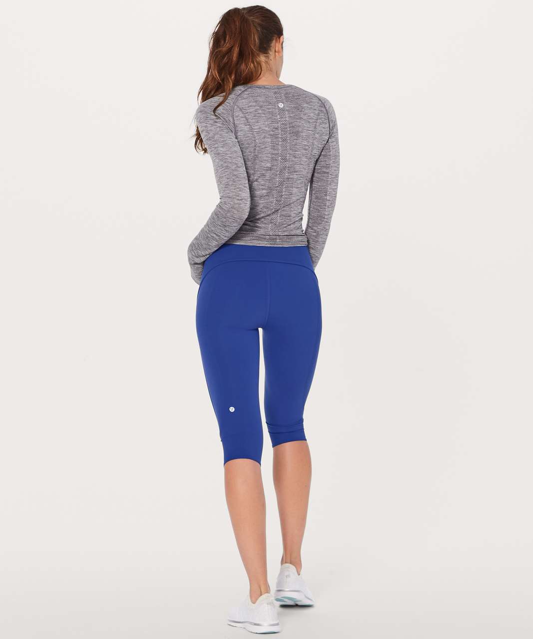 Lululemon Morning Miles Crop (17") - Psychic