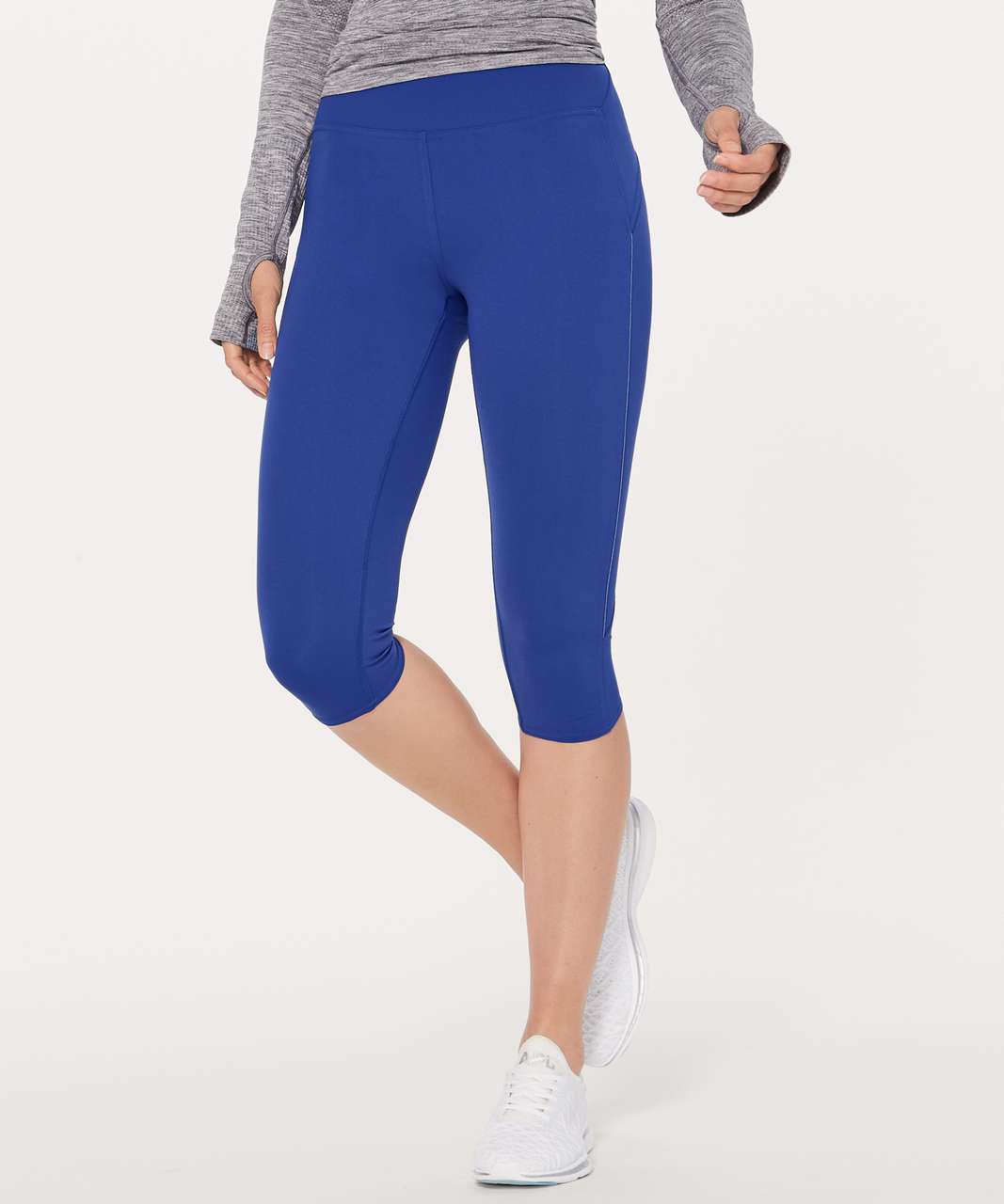 Lululemon Morning Miles Crop (17") - Psychic