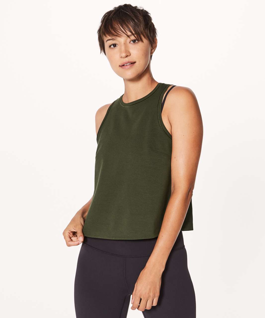 Lululemon Minimal Tank - Dark Olive (First Release)