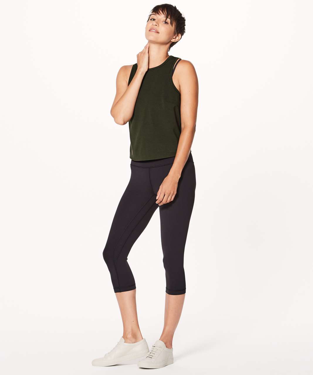 Lululemon Minimal Tank - Dark Olive (First Release)