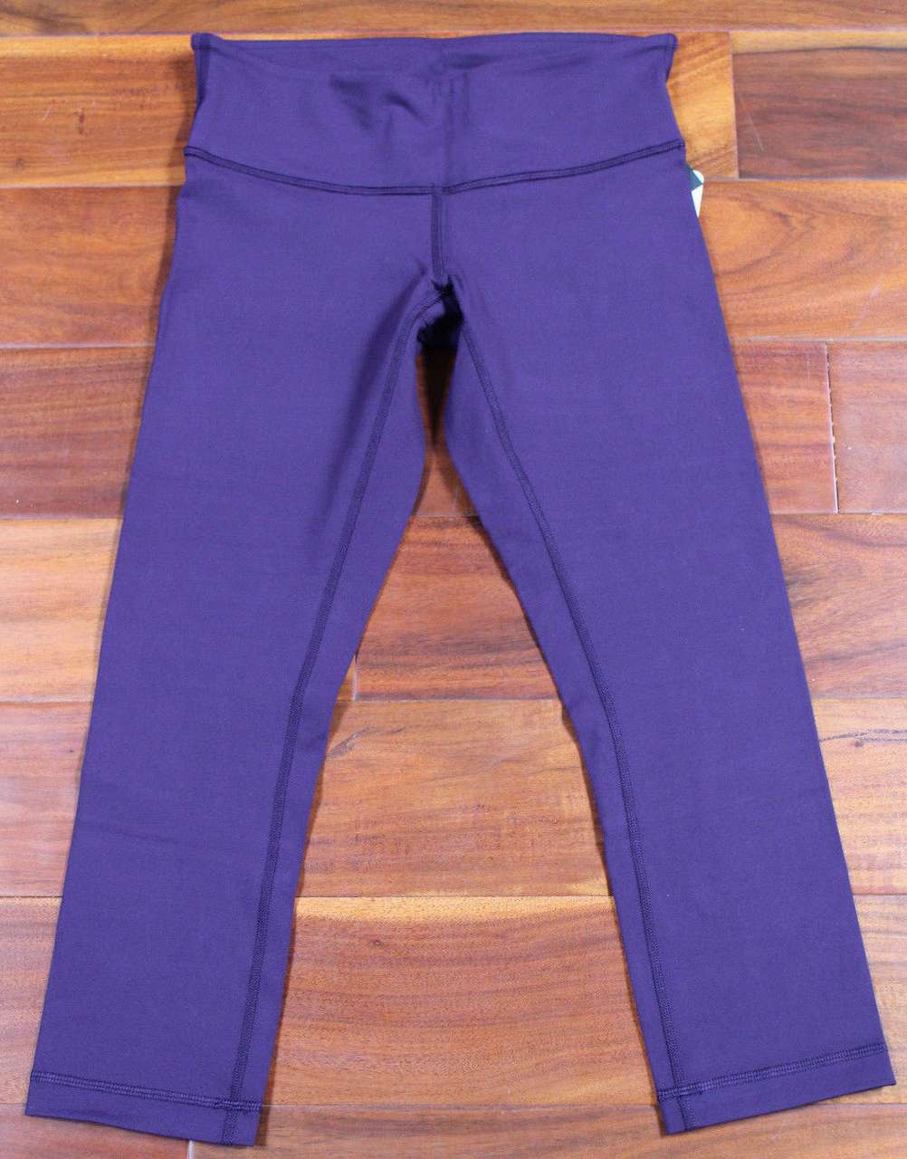 Lululemon Wunder Under Crop III - Deep Zinfandel - lulu fanatics