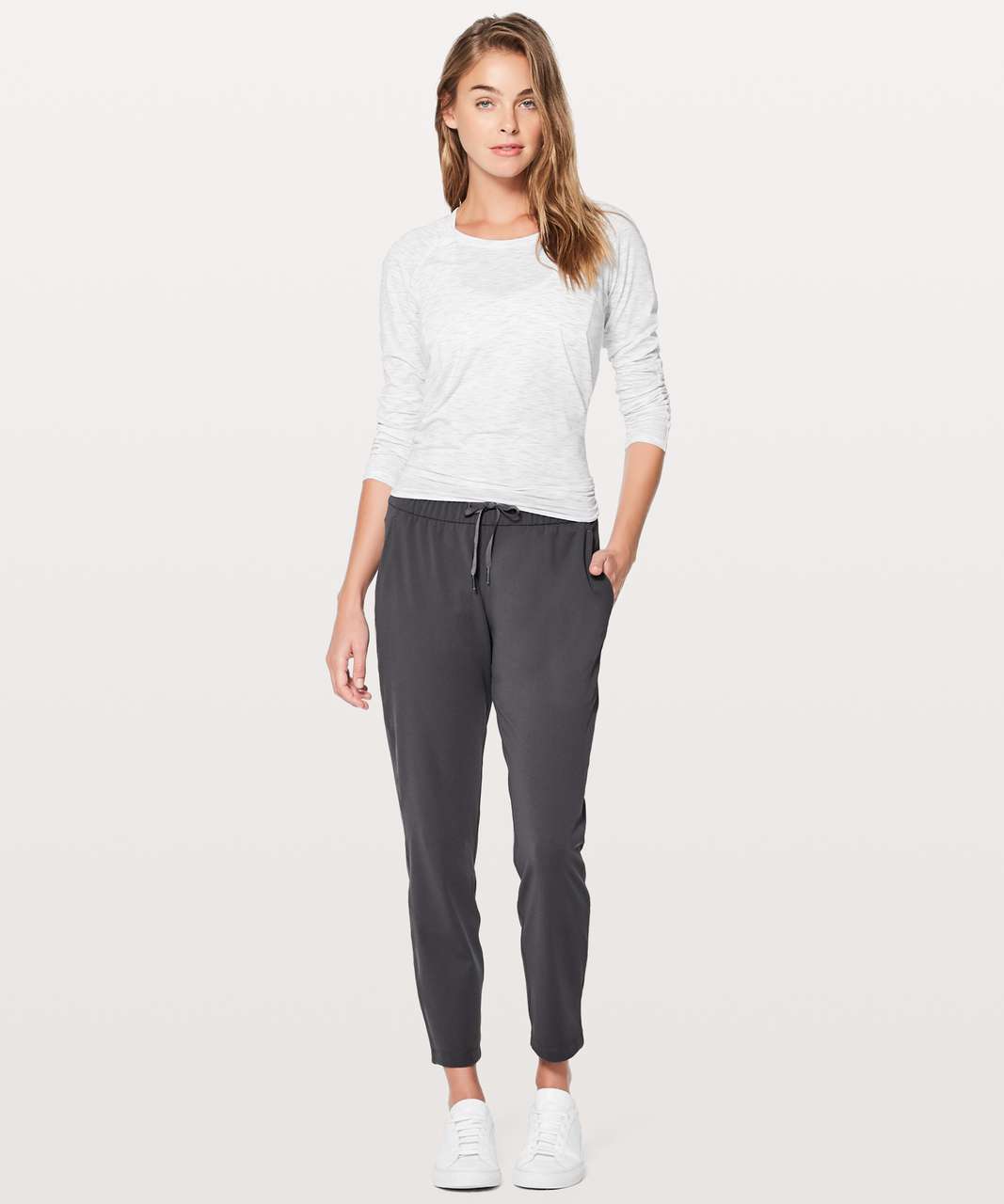 Lululemon On The Fly Pant (28) - Black Cherry - lulu fanatics