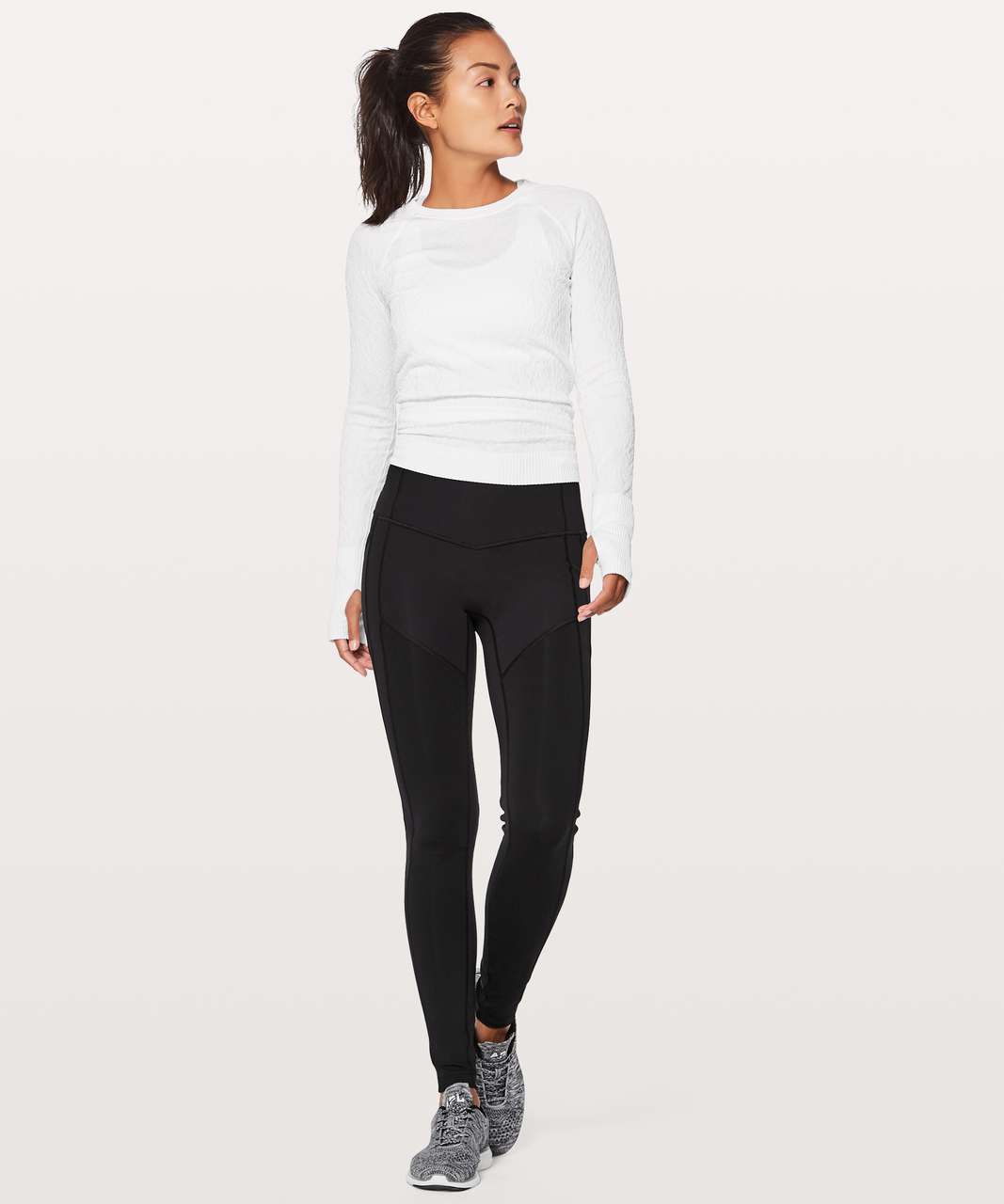 Lululemon All The Right Places Ruched Ankle Leggings