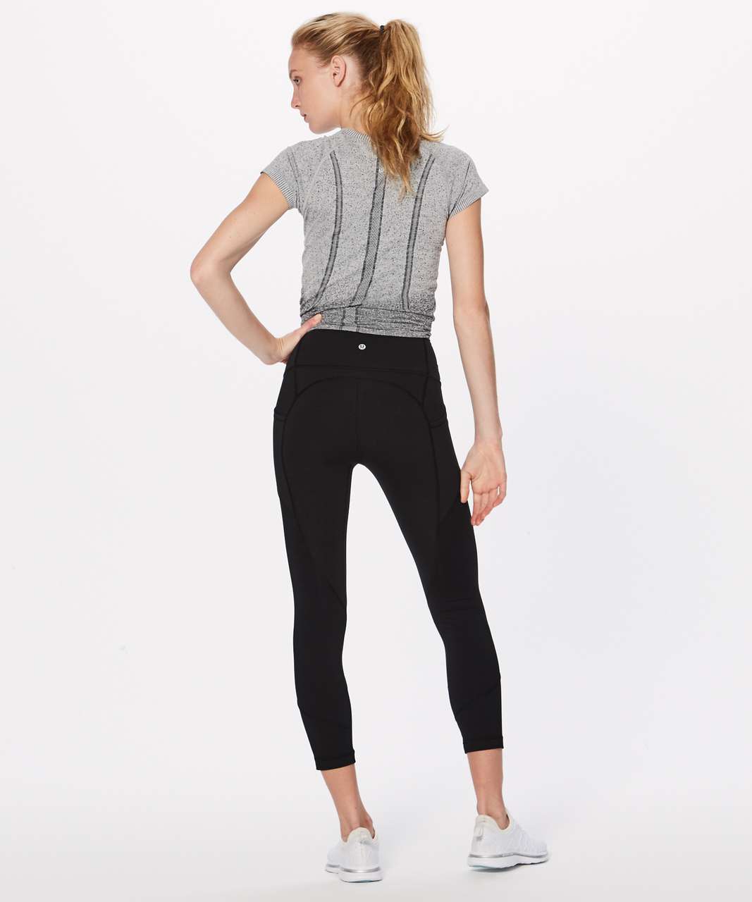 Lululemon All the Right Places High-Rise Drawcord Waist Crop 23