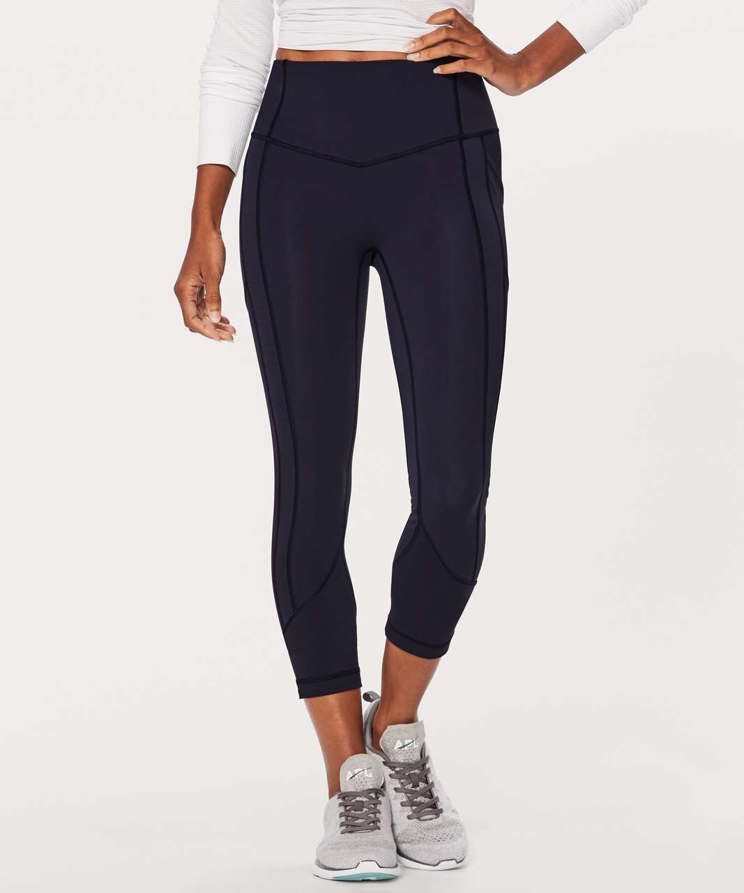 Lululemon All The Right Places Crop II *23 - Midnight Navy - lulu