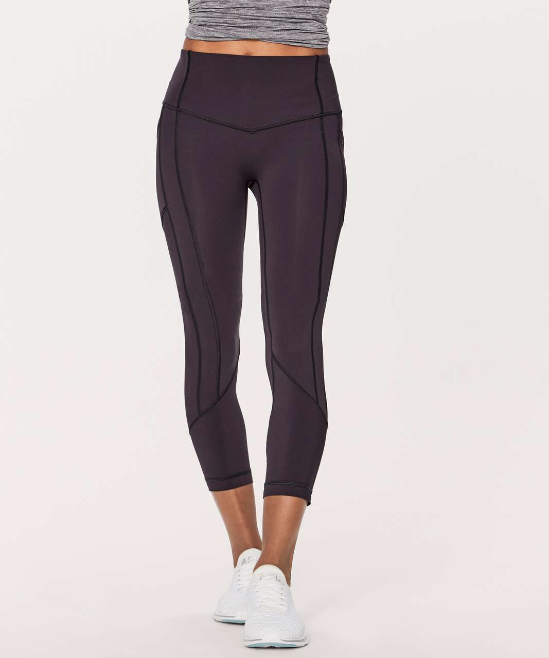 Lululemon All The Right Places Crop II *23 - Boysenberry - lulu