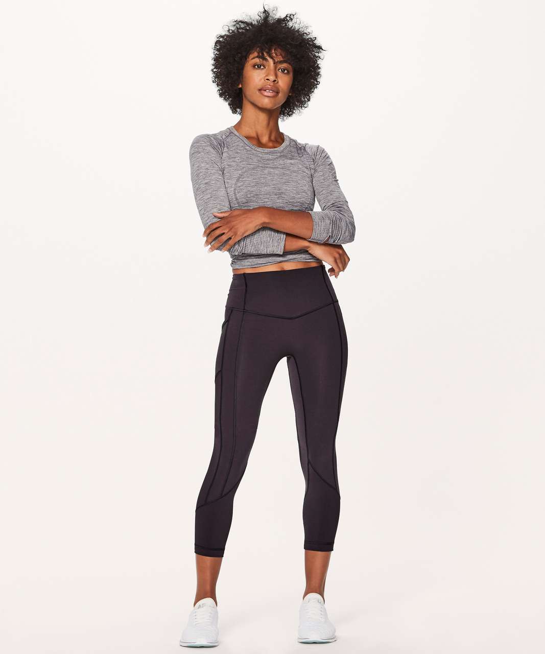 Lululemon All The Right Places Crop II *23 - Boysenberry - lulu fanatics