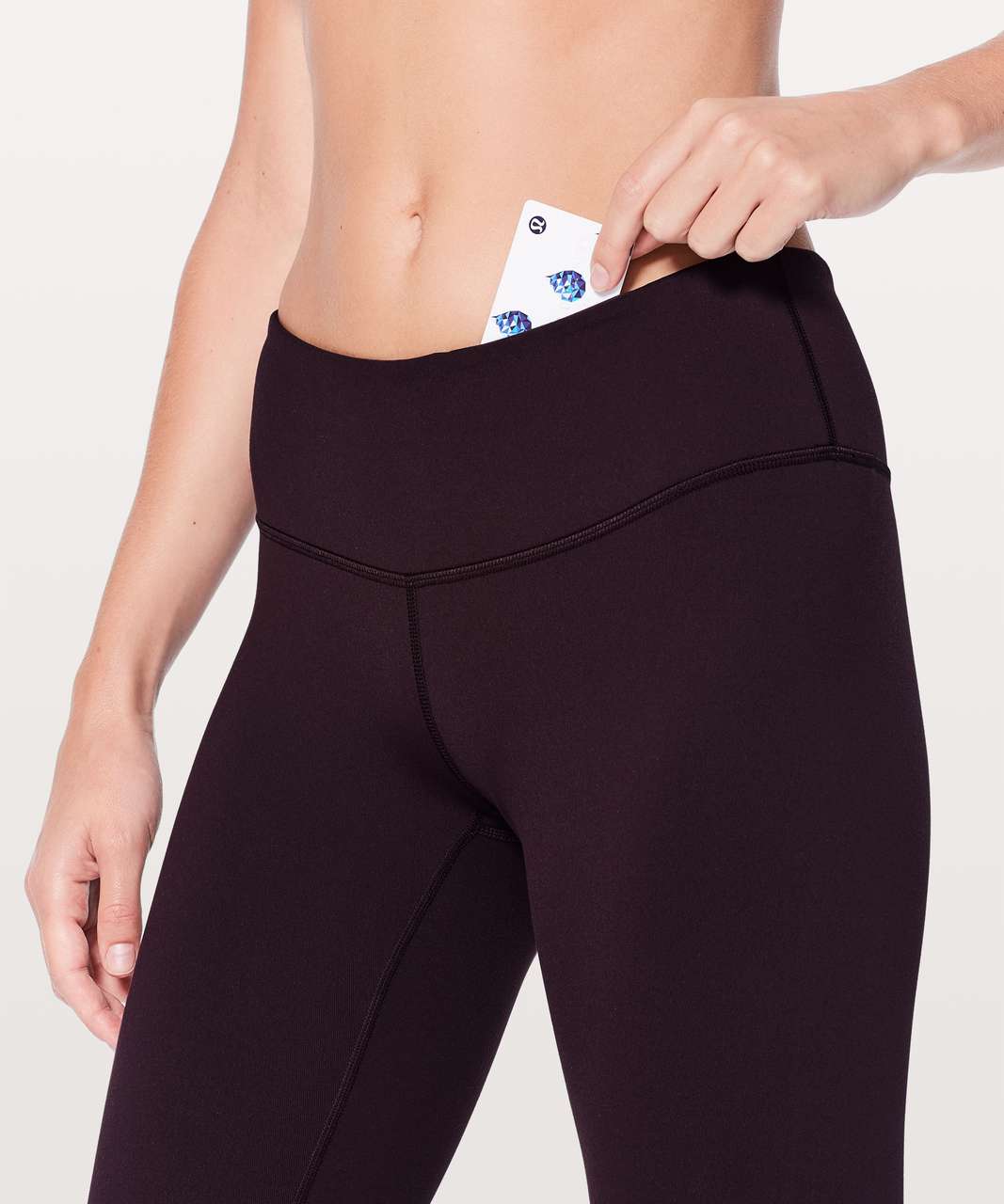 Lululemon Wunder Under Low-Rise Tight *Full-On Luon 28 - Black