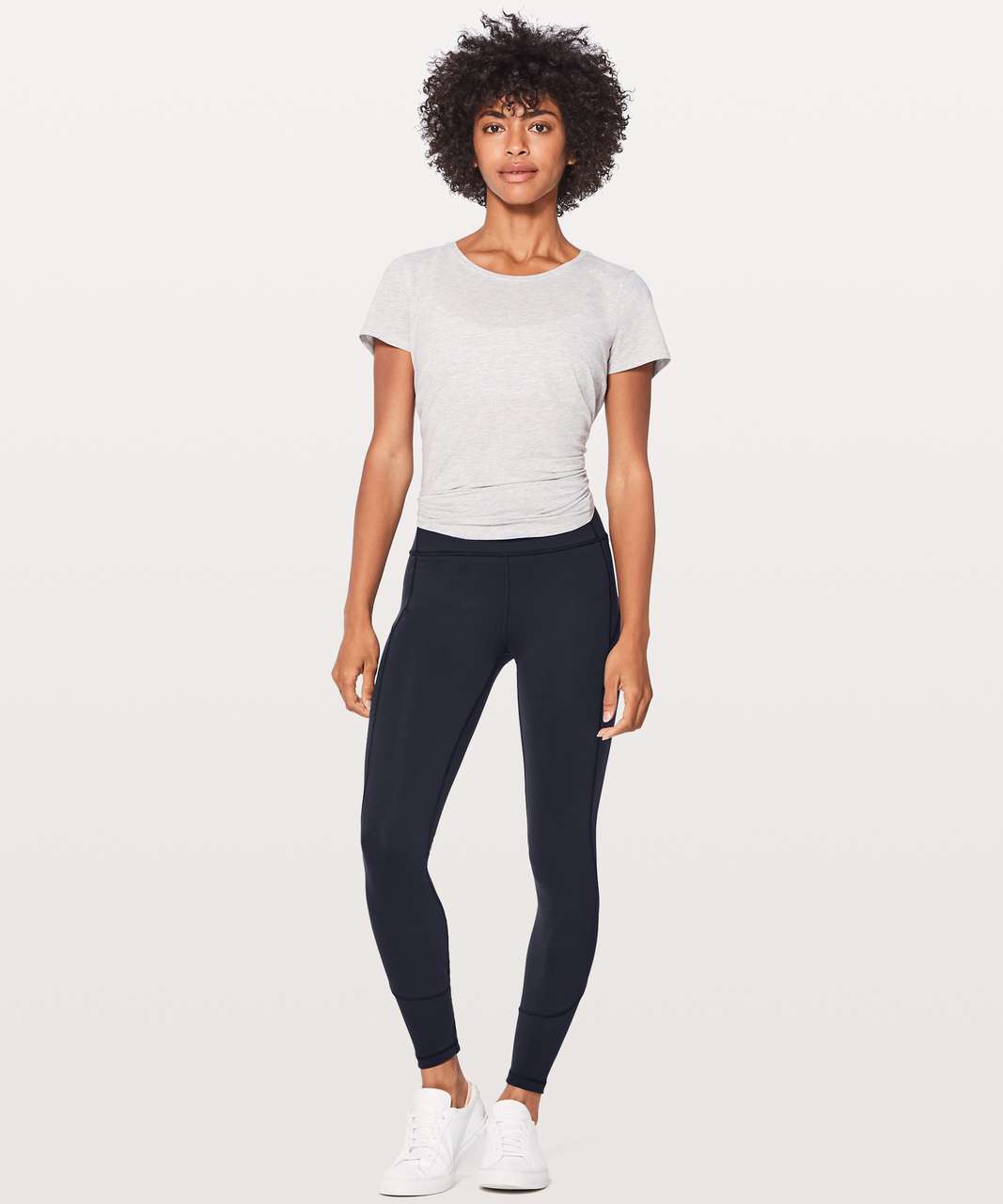 NEW LULULEMON In Movement 25 Tight 10 Utility Blue