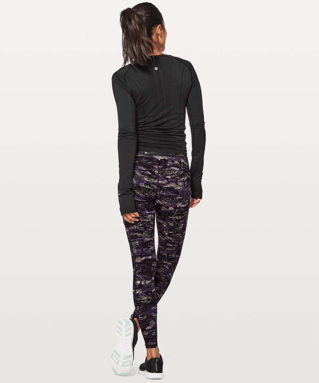 Lululemon Speed Up Tight *Full-On Luxtreme 28" - Rip Wave Purple Thunder Black