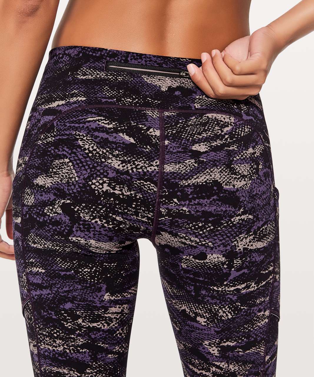 Lululemon Speed Up Tight *Full-On Luxtreme 28" - Rip Wave Purple Thunder Black