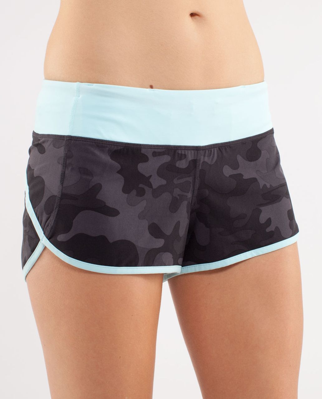 Lululemon Run:  Speed Short - Lalo / Soot / Aqam