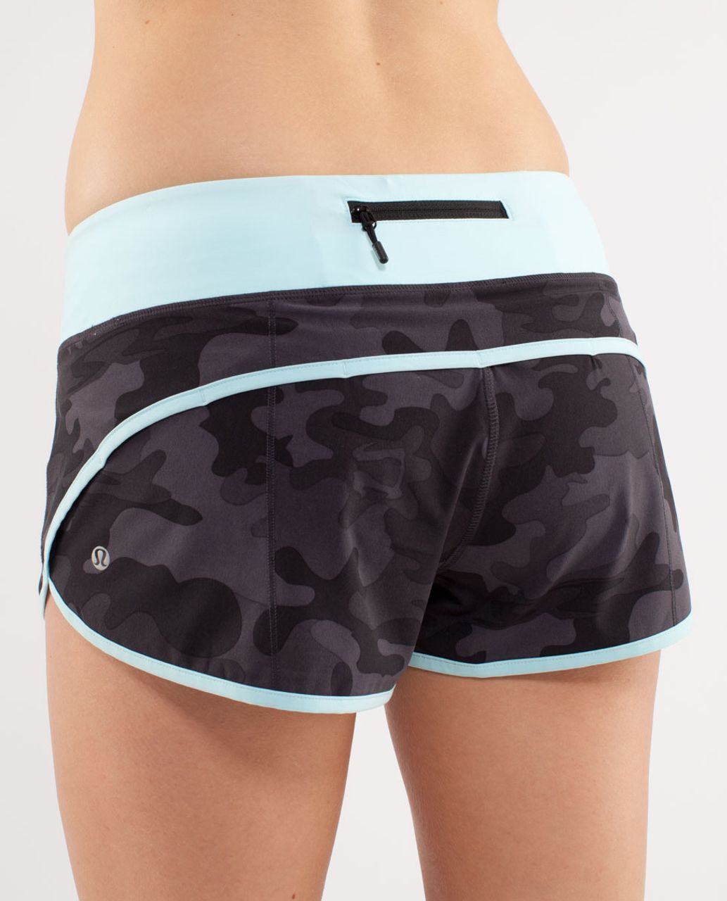 Lululemon Run:  Speed Short - Lalo / Soot / Aqam