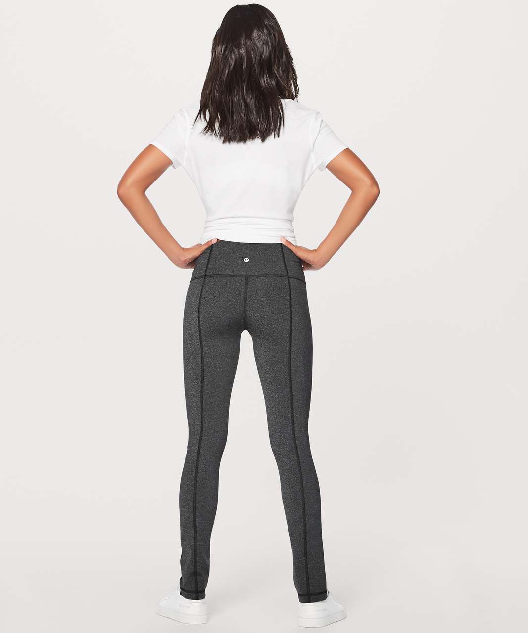 Lululemon Skinny Groove Pant II 33" - Heathered Black